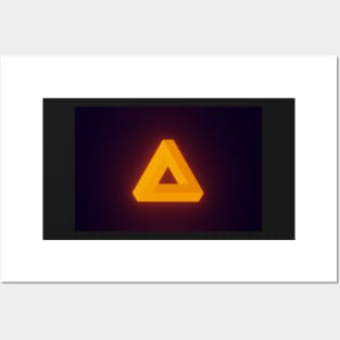 Penrose Triangle Posters and Art